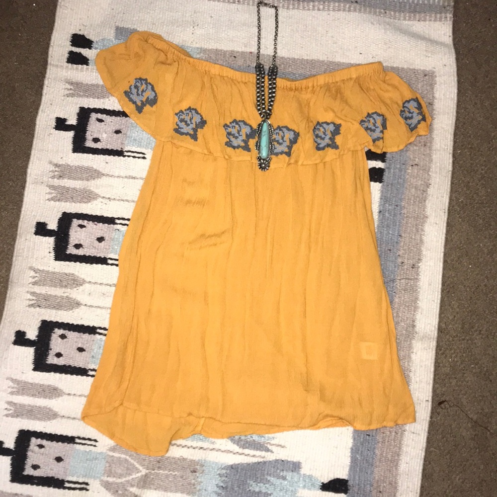 Off the shoulder top